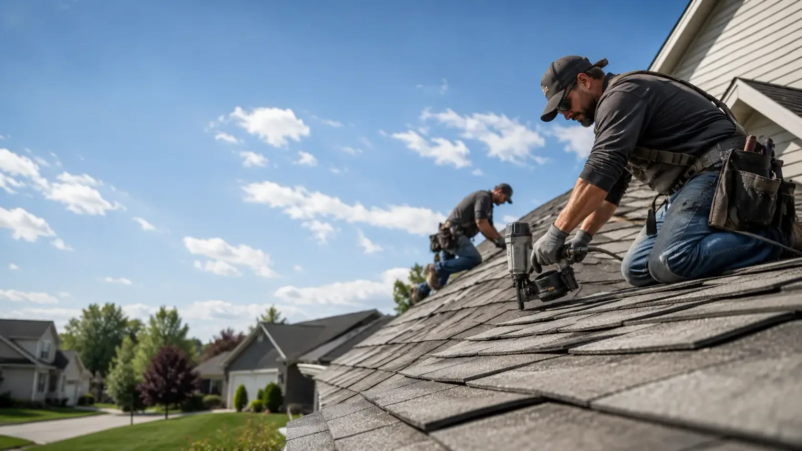Storm Damage Roof Repair in Hacker Valley, WV near me